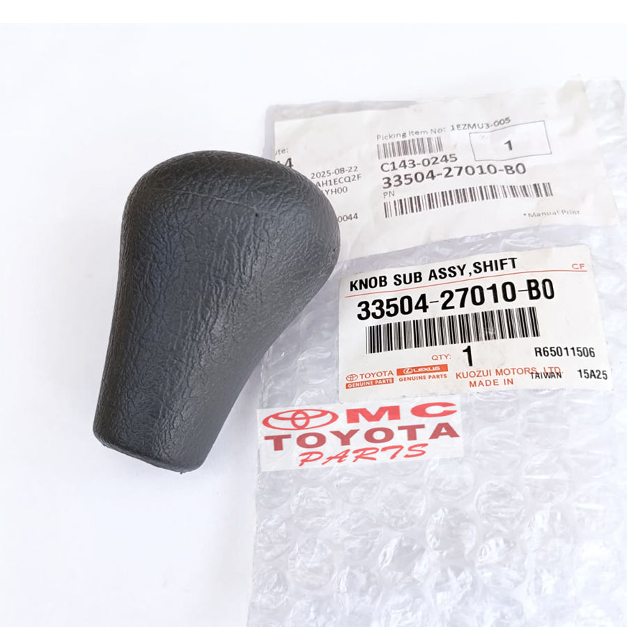 Knob Shift Perseneleng 5 Speed Kijang Super Kijang Grand Kijang Kapsul Original Toyota 33504-27010-B0 Shift Knob Knop Tongkat Persneling 5 Speed Tuas Persneling Perseneling Operan Gigi Gear Ori