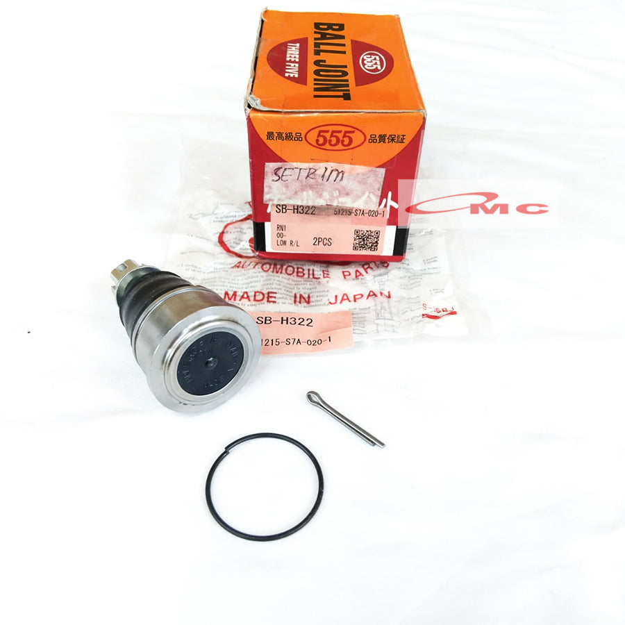 Ball Joint Balljoint Honda Stream Setrim SB-H322 Original 555 Japan Bal Join Bola Stir Three Five Lower
