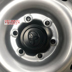 Cover Tutup Dop Roda Hilux Revo New Fortuner 2016-up Original Toyota 4260B-0K100 Dop Tutup Velg Dop Roda Velg Dop Velg Velak Velag Hilux Revo Double Cabin Asli Hitam