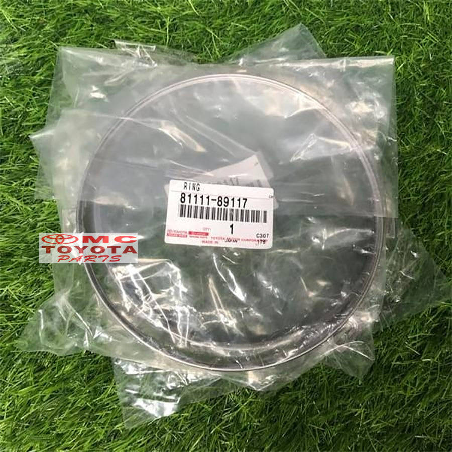 Ring Lampu Besar Hardtop FJ40 BJ40 Ori Orisinil 81111-89117 Ring Sealed Beam Retaining Cincin Lampu Depan Utama List Penahan Lampu Headlamp Toyota Land Cruiser Landcruiser Hardtop FJ BJ Original