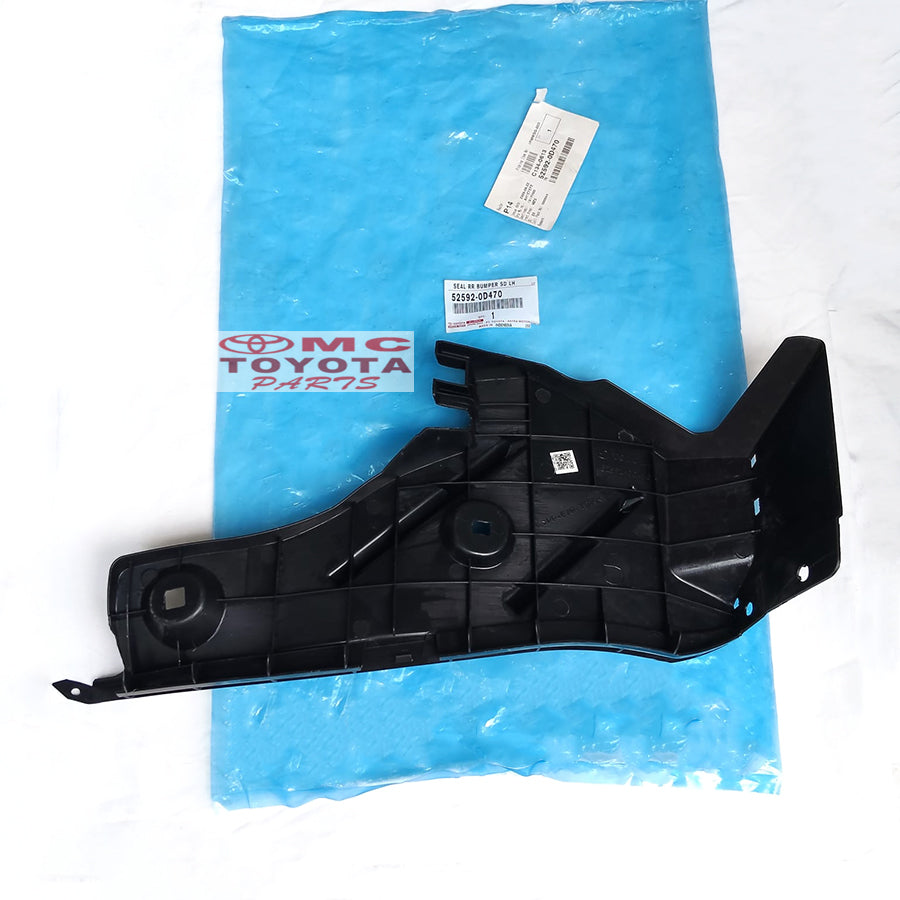 Liner Fender Spakbor Bumper Belakang Kiri Yaris Original 52592-0D470