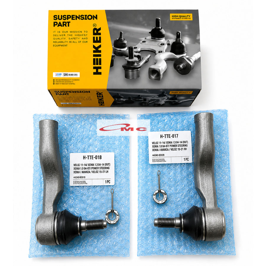 Tierod Tie Rod End Avanza Xenia 1.0 1.3 Veloz 1set Heiker H-TTE-017-018