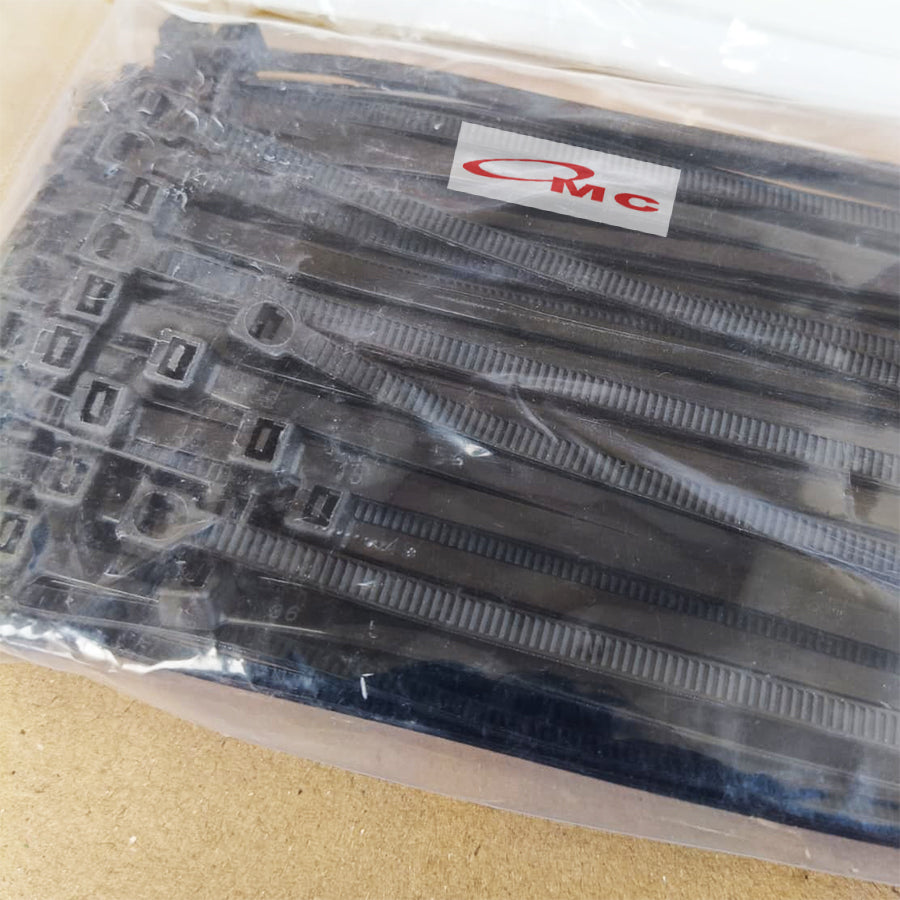 Kabel Tis Tebal CAMEL Nylon 4,8x250mm Insulock Insulok Cable Tis Ikat Multifungsi 10 pcs Putih Hitam Kabel Ties Zip Ties Cable Tie Wrap 4.8 x 250 mm Alat Pengikat