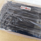 Kabel Tis Tebal CAMEL Nylon 4,8x250mm Insulock Insulok Cable Tis Ikat Multifungsi 10 pcs Putih Hitam Kabel Ties Zip Ties Cable Tie Wrap 4.8 x 250 mm Alat Pengikat