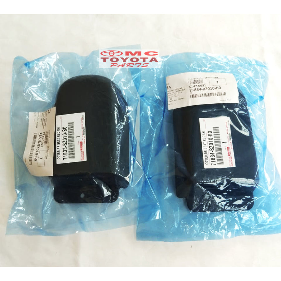 Cover Rear Seat Reclining Jok Tengah Kanan Kiri Avanza Xenia Liteace Rush Terios 71834-BZ010-B0 71833-BZ010-B0 Original Tutup Setelan Jok