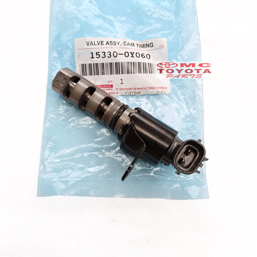 Sensor Cam Timing Dual VVTI Grand Avanza Xenia Veloz All New Rush Terios Calya Sigra Agya Ayla Sienta Yaris Vios Original 15330-0Y060 Sensor VVTI Sensor Oli OCV Oil Control Valve Cam Timing