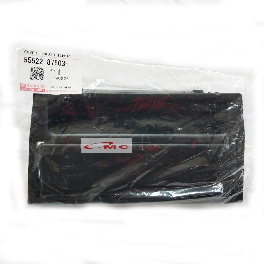 Cover Panel Tape Radio Tuner Daihatsu Taft GT Rocky Feroza Hiline Independent Original 55522-87603-000