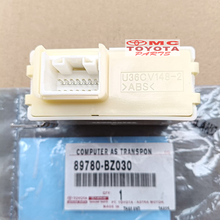 Ecu Modul Immobilizer Calya Sigra Agya Ayla Original 89780-BZ030 Ecu Komputer Computer Immobilizer Transponder Key Ecu Immobilizer Transponder Key