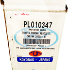 Radiator Corona Absolute Carina 2.0 2000CC Manual Koyorad Japan Jepang PL010347 Radiator Assy MT