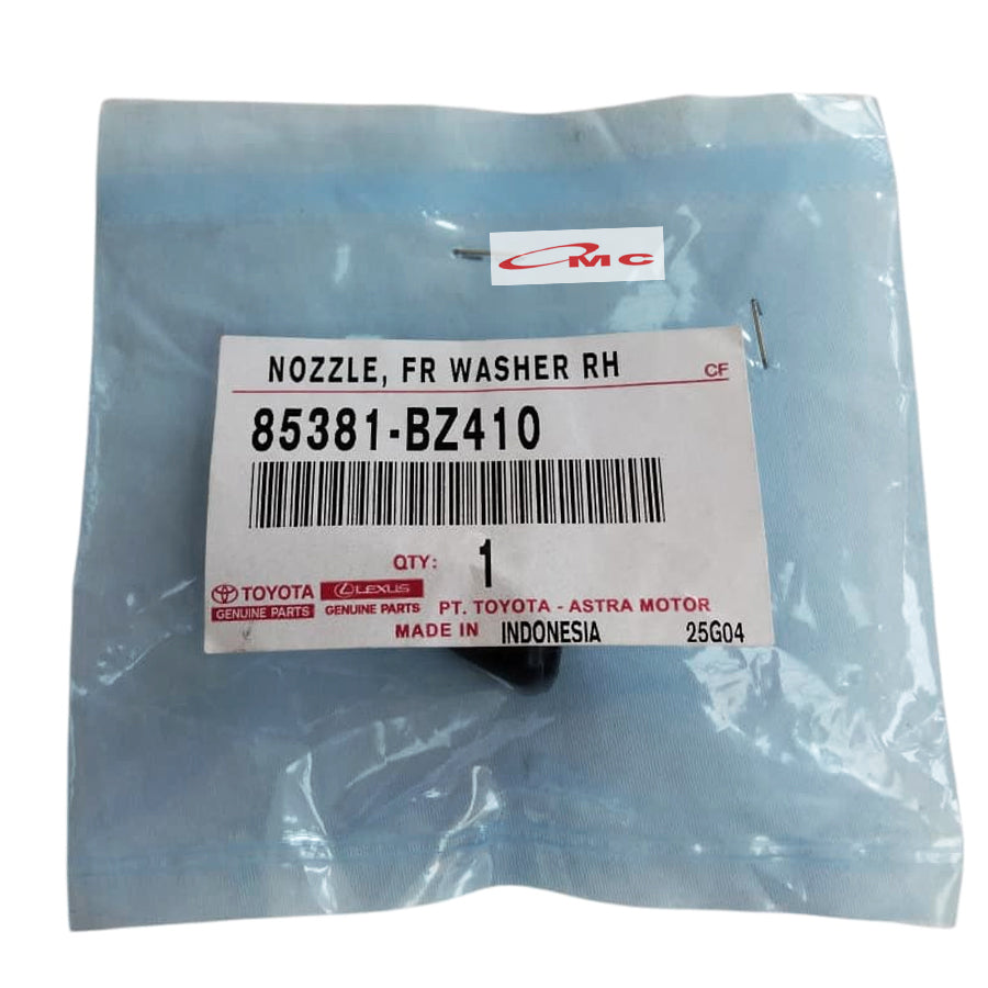 Wiper Nozzle Nozle Avanza Veloz 85381-BZ410 Original Toyota Nosel Air Wiper Semprotan Kaca Depan