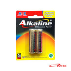 Baterai Batere ABC Alkaline A2 AA / A3 AAA Isi 2 Millennium Power 1.5V Batre Baterry Baterai ABC Alkaline Alkalin Doorbell Door Bell Bel Mainan Anak Kalkulator Jam Dinding Remot Remote Control Mouse Radio Pointer Senter Kamera