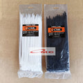 Kabel Tis Tebal CAMEL Nylon 4,8x250mm Insulock Insulok Cable Tis Ikat Multifungsi 10 pcs Putih Hitam Kabel Ties Zip Ties Cable Tie Wrap 4.8 x 250 mm Alat Pengikat