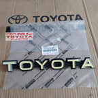 Emblem Toyota Grille Depan Hardtop FJ40 BJ40 Original 75321-90301 Emblem Logo Grill Radiator Depan Tulisan TOYOTA Landcruiser Land Cruiser Hardtop Ori Sticker Stiker Front