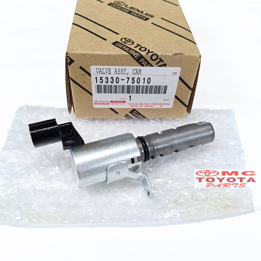 Sensor VVTI Sensor Oli Cam Timing Kijang Innova Fortuner Hilux Bensin Hiace Coaster Land Cruiser Prado Original Toyota 15330-75010 Sensor Cam VVTI Sensor OCV Oli Oil Control Valve Cam Timing