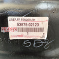 Liner Fender Spakbor Depan Kanan Kiri Corolla Altis 2001-2007 Original Toyota 53875-02120 / 53876-02130 Karpet Lumpur Karpet Roda Spackboard Liner Fender Depan Altis Old Lama Ori