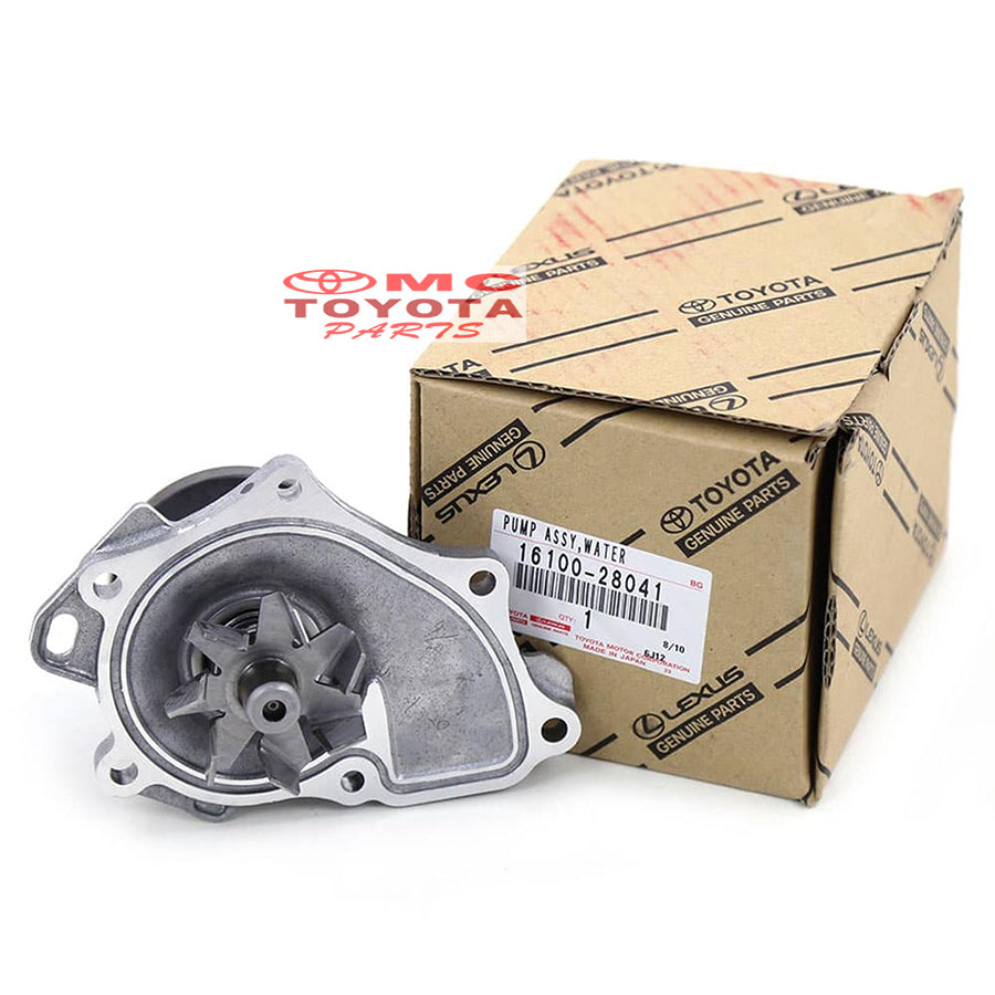 Water Pump Pompa Air Alphard Vellfire Camry Harrier 2.4cc 2400cc 2.4 Previa Estima Wish Rav4 Original Toyota 16100-28041 Waterpump Ori