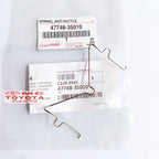 Fitting Kawat Cakram Fortuner Hilux Land Cruiser Prado Original Toyota 47748-35010 Fiting Spring Kawat Kaliper Cakram Kampas Rem Depan Front Disc Brake Ori