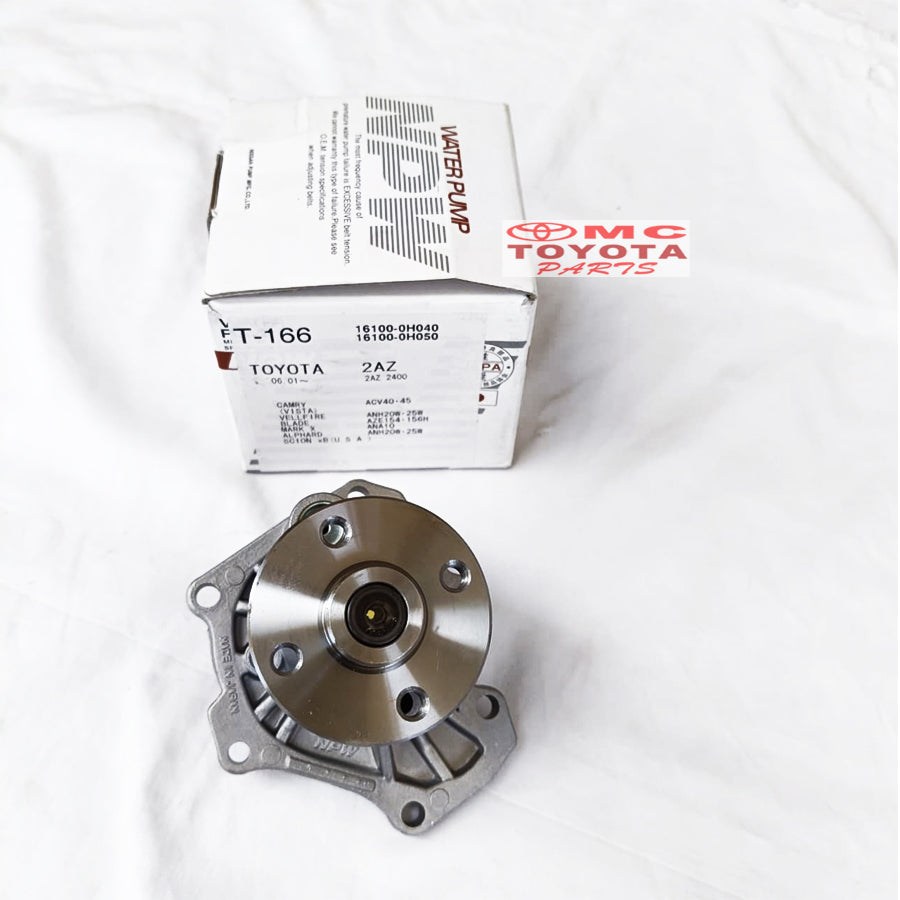 Water Pump Pompa Air New Camry ACV40 Alphard Vellfire Previa ANH20 2400CC T-166 Original