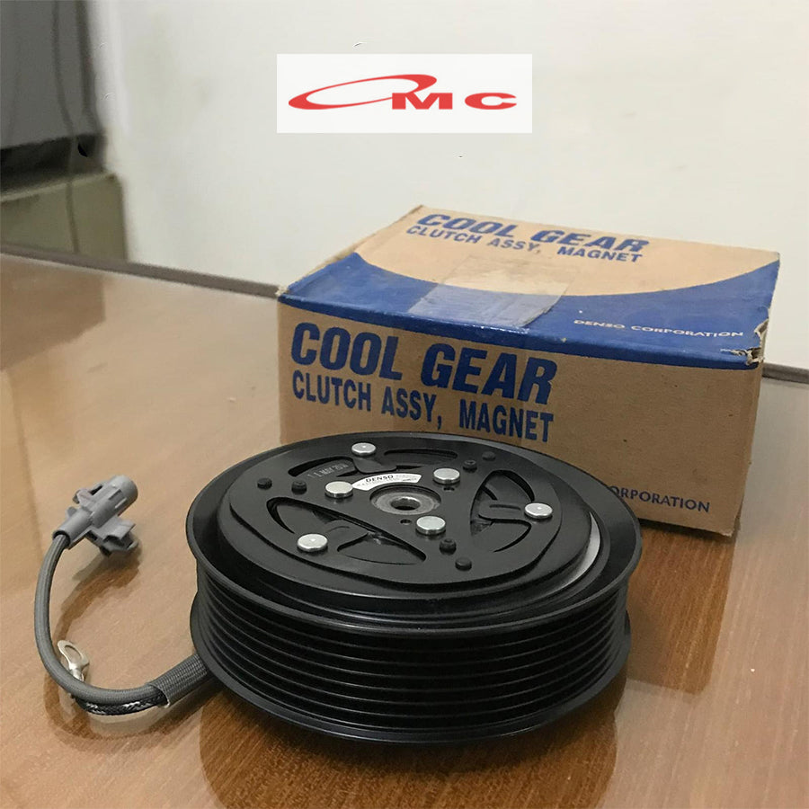 Magnet Clutch Toyota Innova Fortuner Bensin Double Blower Original Denso Cool Gear JK437300-1530 / 437300-1530 Magnetic Magnit Maknet Clutch Klat AC Puli Pully Pulley Kompresor Coolgear Ori