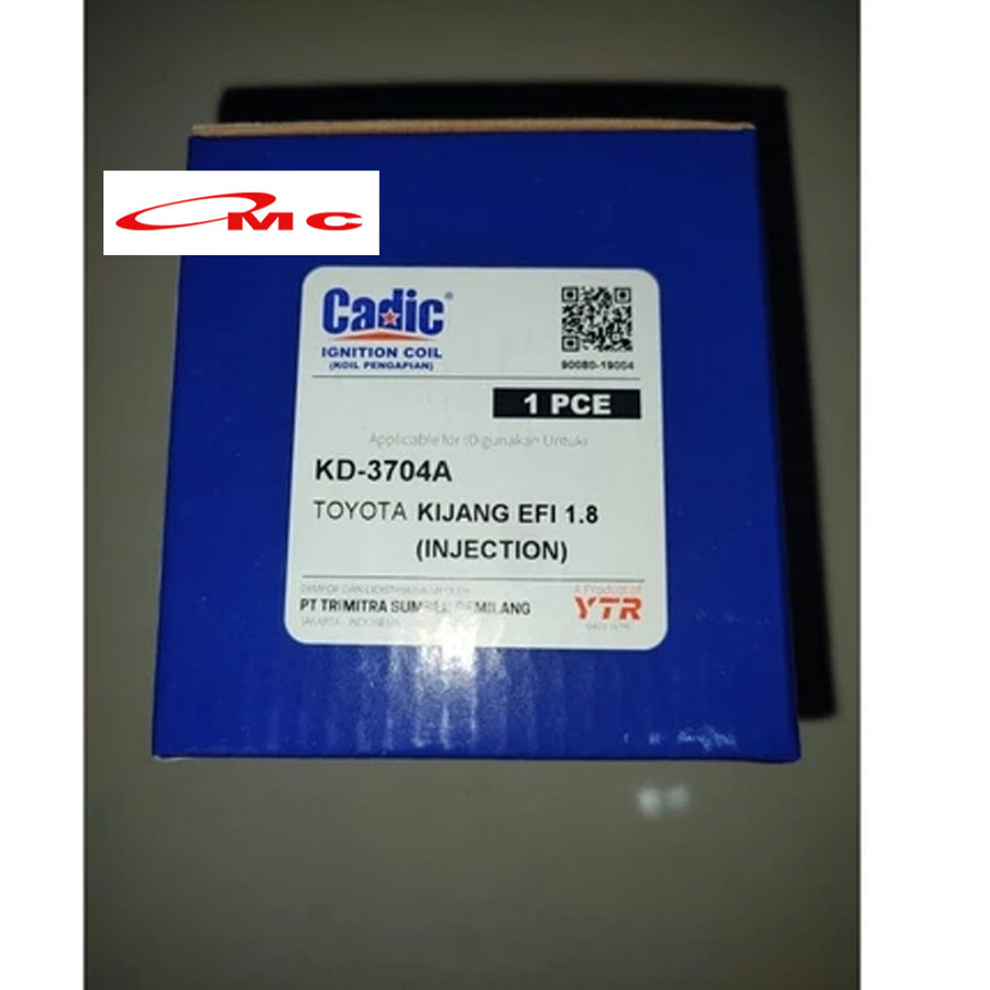 Coil Ignition Toyota KIJANG EFI1.8 Koil Pengapian Ignition Coil Koil Busi KD-3704A
