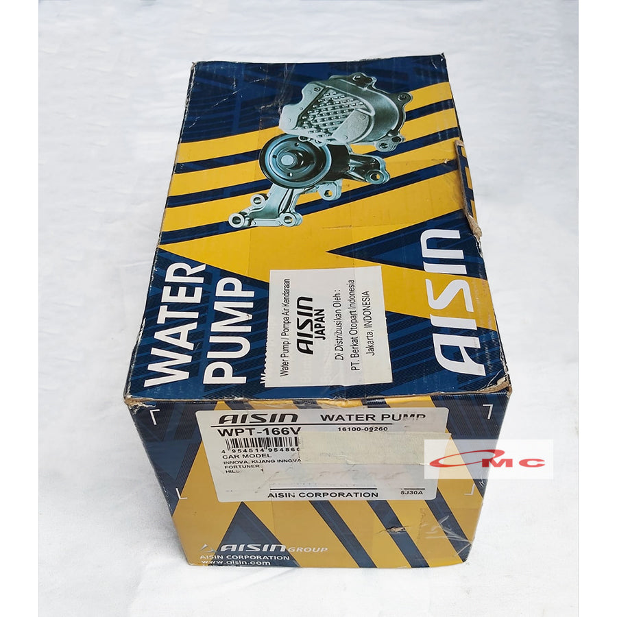 Water Pump Innova Diesel Fortuner Diesel  Hilux Aisin Original WPT-166V