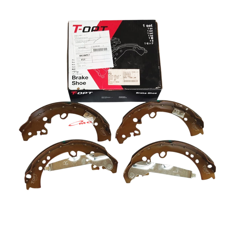 Brake Shoe Kampas Rem Belakang Fortuner Hilux Original T-OPT 04495-TT205-8M  Genuine Parts