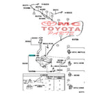Seal Karet Tabung Pipa Leher Wiper Camry Altis Fortuner VRZ Innova Reborn Hilux Alphard Land Cruiser Noah Dyna Original 85336-30160 Karet Seal Tabung Wiper Motor Tabung Air Wiper Paking Packing Washer