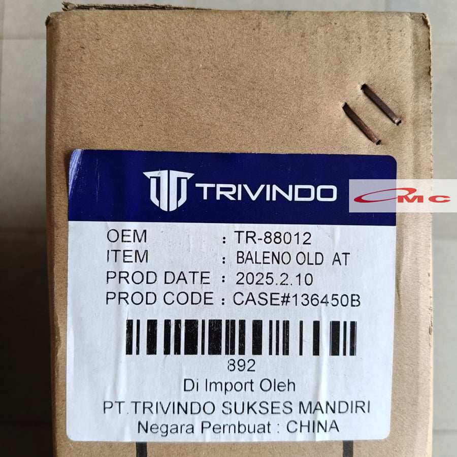Radiator Suzuki Baleno Lama Matic Trivindo TR-88012 Radiator Assy Suzuki Baleno Old Automatic AT