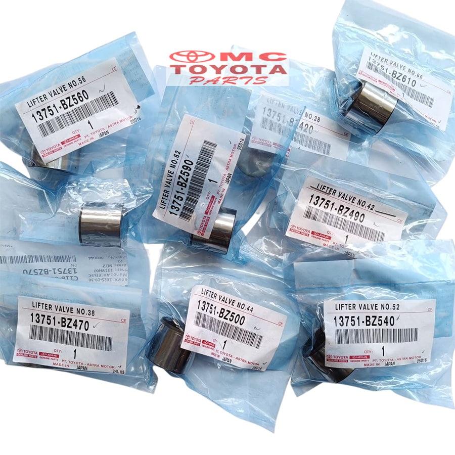 Koin Klep Lifter Valve Avanza Xenia Rush Terios Calya Sigra Agya Ayla Raize Rocky Gran Max Luxio Sirion Original Tappet Lifter Valve Coin Klep Botol Klep Grand Max Grandmax Granmax