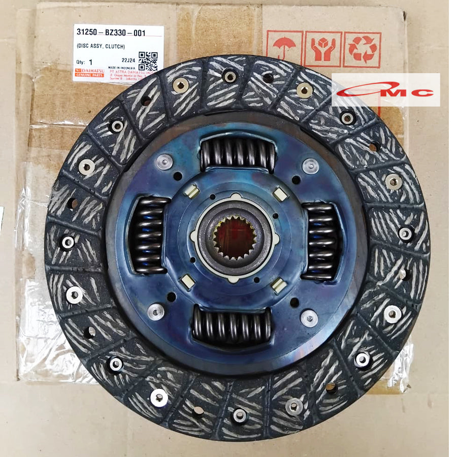 Plat Kopling Clutch Disc Daihatsu Xenia  1,3CC Avanza Veloz  Yaris New  31250-BZ330-001 Original