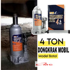 Dongkrak Mobil Model Botol REL Hidrolik Hydraulic Jack 2 Ton 4 Ton DONGKRAK-2T-REL DONGKRAK-4T-REL