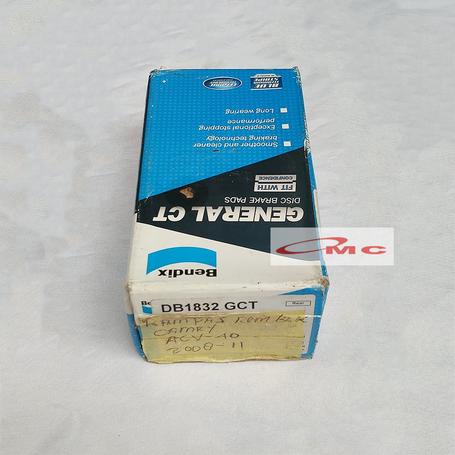Kampas Rem Belakang All New Camry Bendix Brake Pad DB 1832