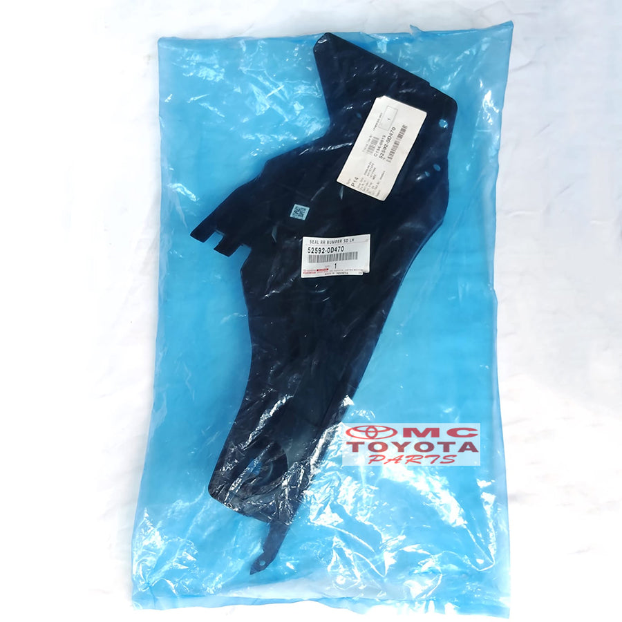 Liner Fender Spakbor Bumper Belakang Kiri Yaris Original 52592-0D470
