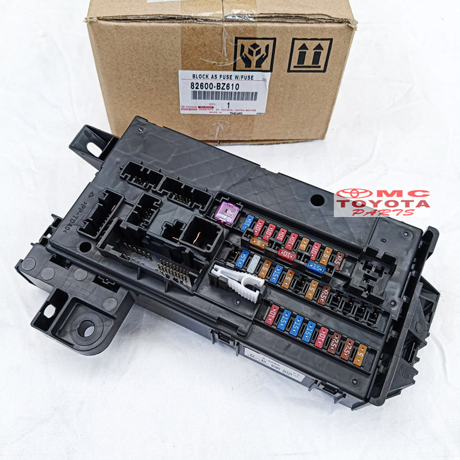 Box Sekring Agya Ayla 1.2 1200cc Kode D-D Original 82600-BZ610 Fuse Box Sekring Sikring BCM Rumah Box Sekring Bok Skring