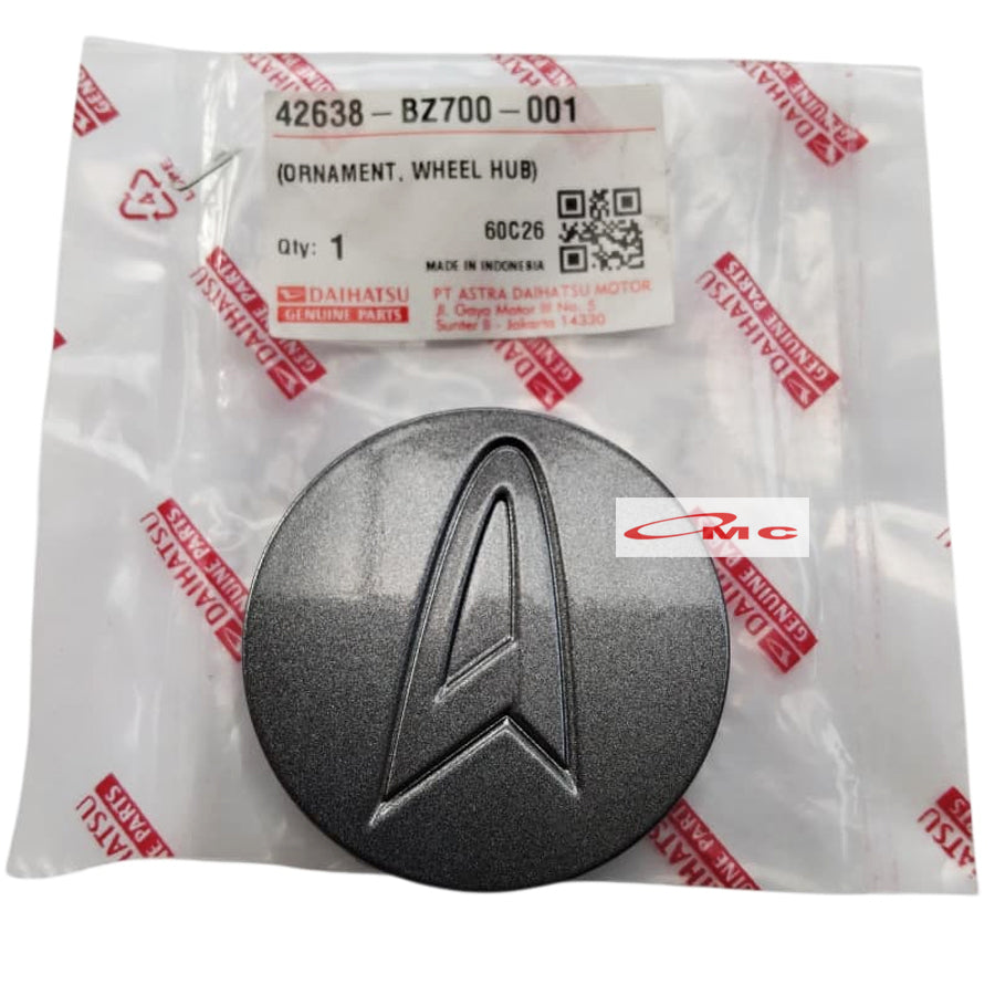Tutup Velg Dop Roda Alloy Abu Cover Wheel Daihatsu All New Xenia 2022 Original 42638-BZ700-001