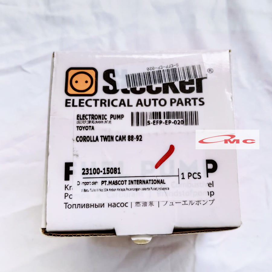 Fuel Pump Rotak Pompa Bensin Toyota Corolla Twincam Stecker S-EFP-EP-020