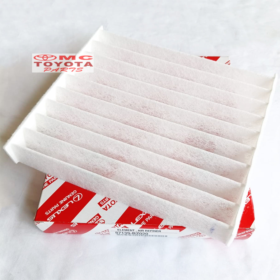 Filter AC Kabin Raize Rocky All New Avanza Veloz Xenia FWD Agya Ayla 2022 On Original 87139-BZ020 Filter Kabin AC Yaris Innova Fortuner Camry Filter Saringan AC Cleaner Cabin Air Filter Udara