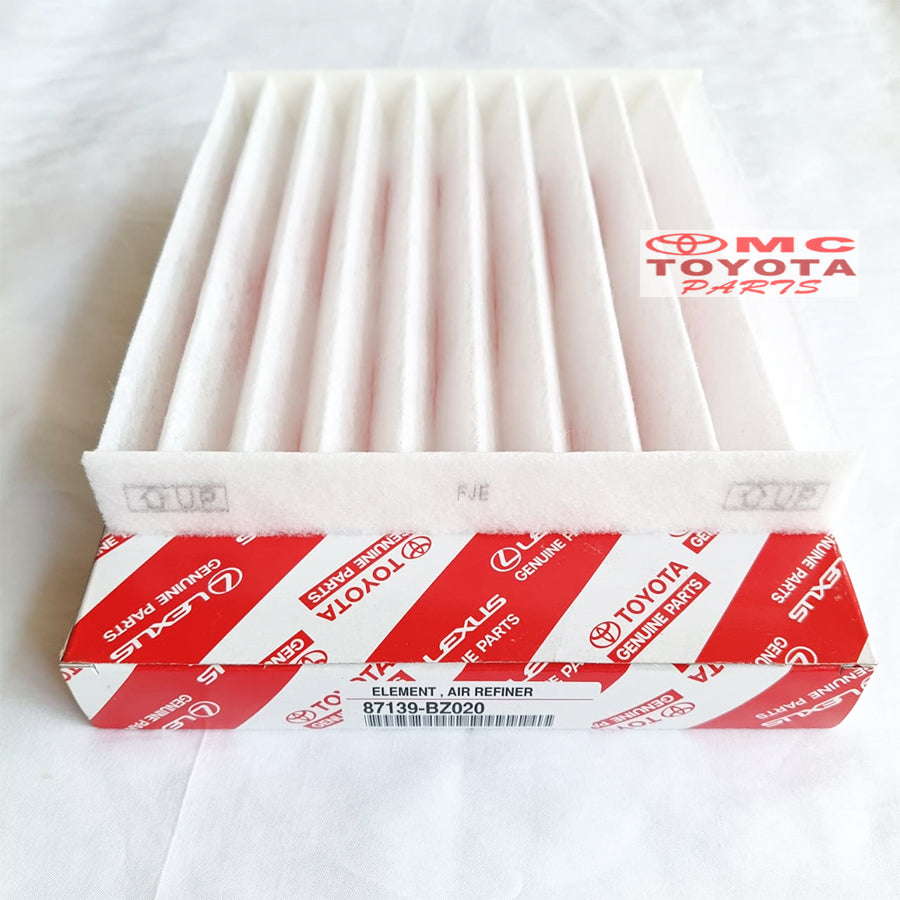 Filter AC Kabin Raize Rocky All New Avanza Veloz Xenia FWD Agya Ayla 2022 On Original 87139-BZ020 Filter Kabin AC Yaris Innova Fortuner Camry Filter Saringan AC Cleaner Cabin Air Filter Udara