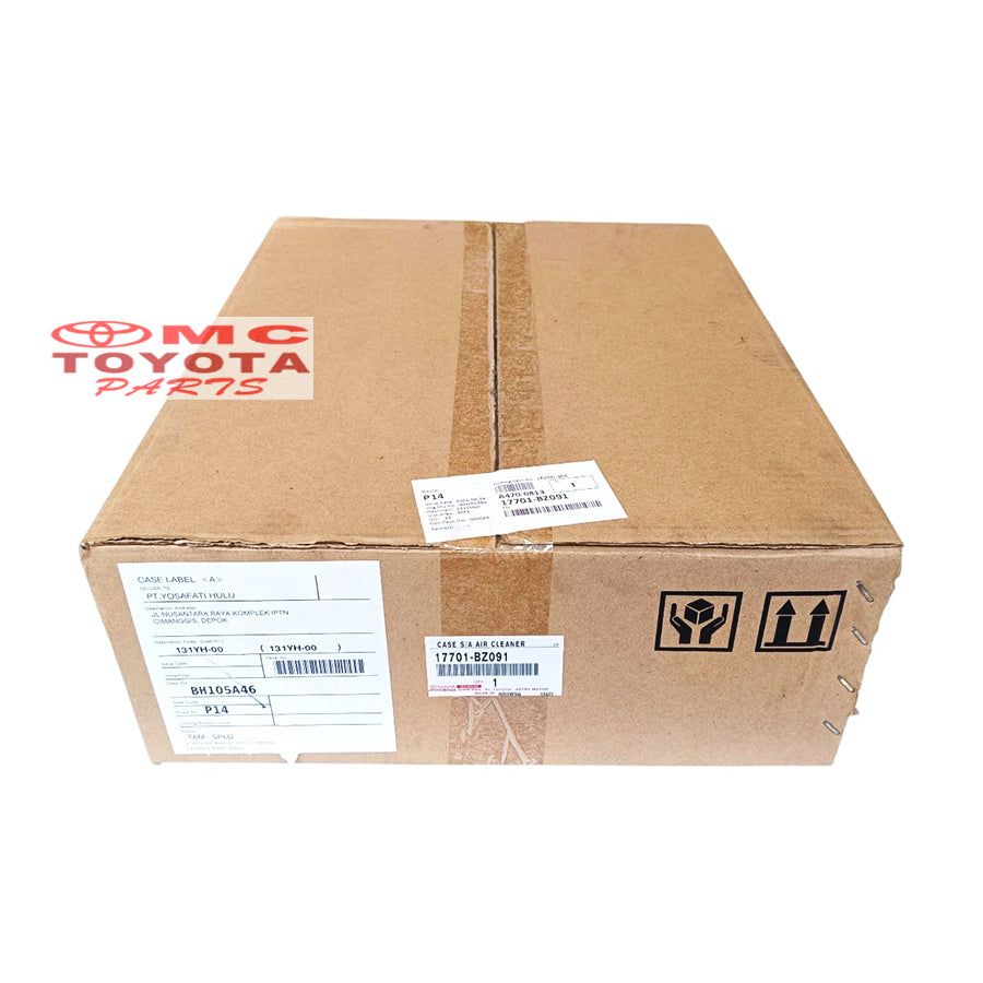 Rumah Filter Udara Bagian Bawah Avanza Xenia VVTI Rush Terios Original Toyota 17701-BZ091 Box Filter Udara Tempat Saringan Udara