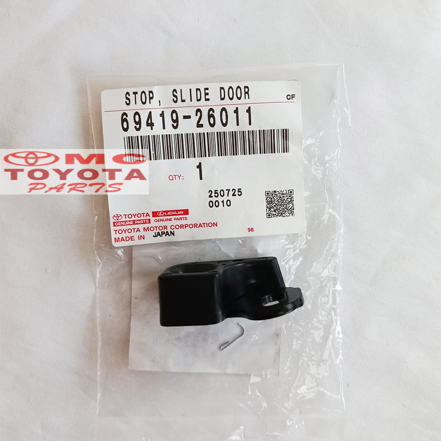 Stopper Stoper Atas Pintu Geser Sliding Toyota Hiace Commuter Original 69419-26011