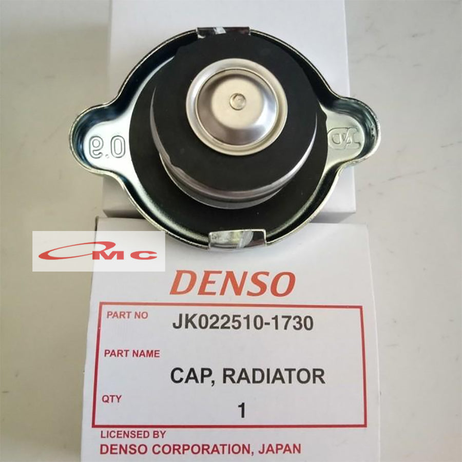 Tutup Cap Radiator Besar 0.9 Universal L300D Panther Old Fuso Hino Truk Colt Diesel Original Denso 022510-1730 Cap Tutup Radiator Cap Big Kap Radiator Model Karet JK022510-1730 Ori