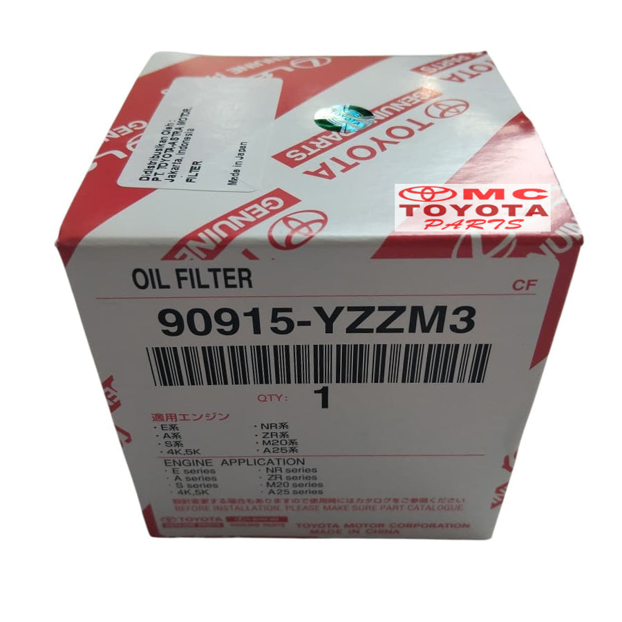 Filter Saringan Oli Vios Soluna Yaris Ist Corolla RAV4 Sienta 90915-YZZM3