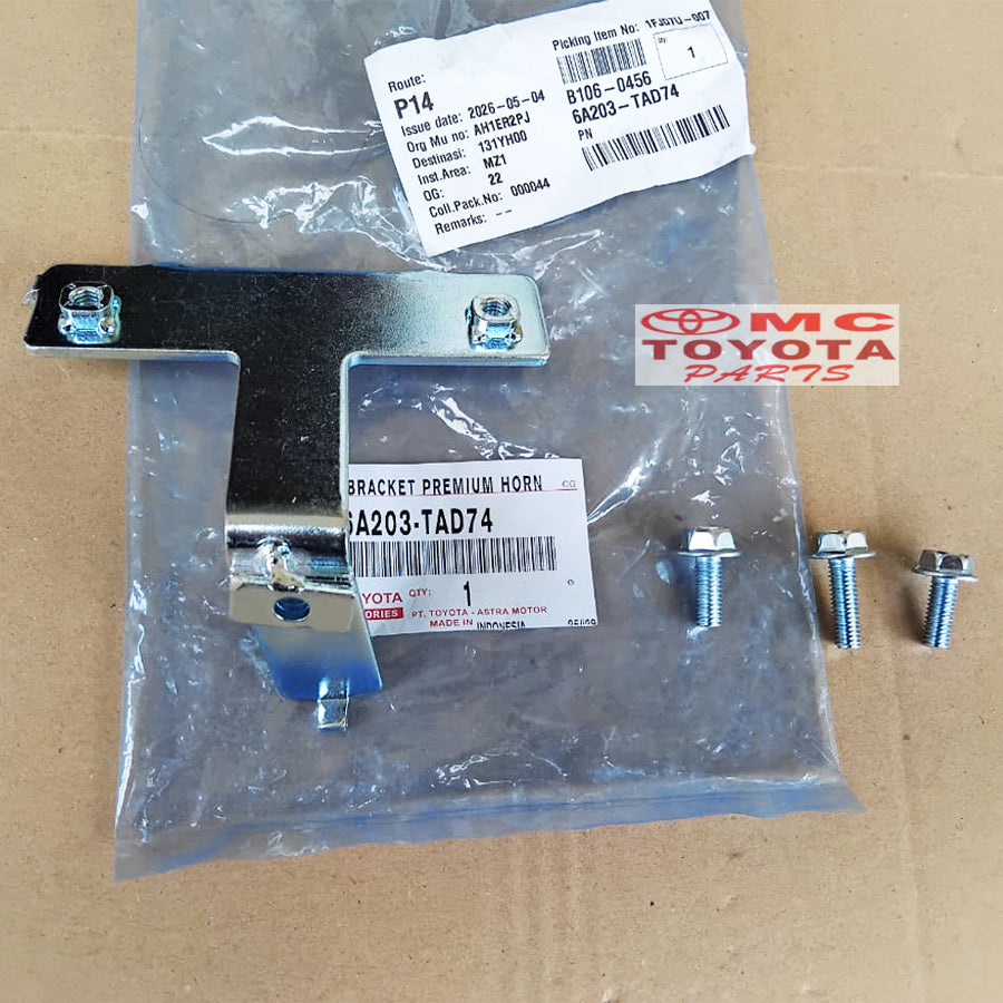Bracket Dudukan Pegangan Klakson Keong Toyota Original 6A203-TAD74