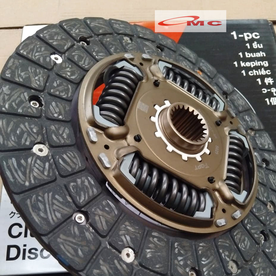 Plat Kampas Kopling Clutch Disc Hilux Rangga Innova Reborn Bensin Original T-OPT 31250-TT207-8M Genuine Parts