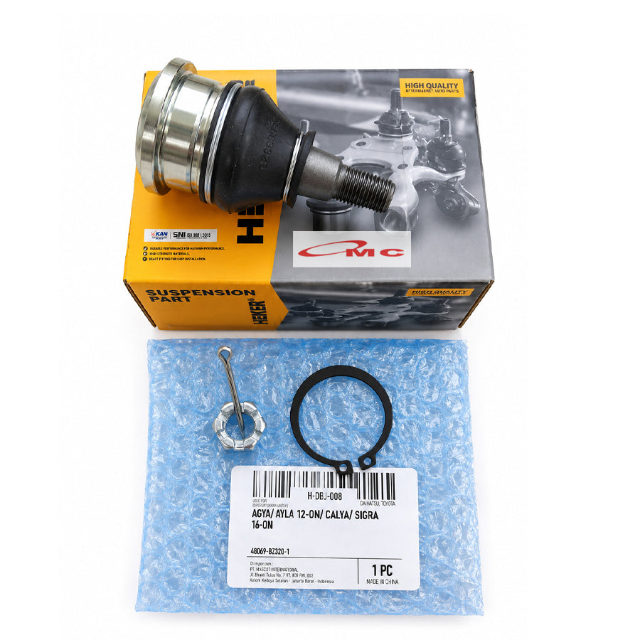 Ball Joint Lower Agya Alya Calya Sigra H-DBJ-008 Heiker