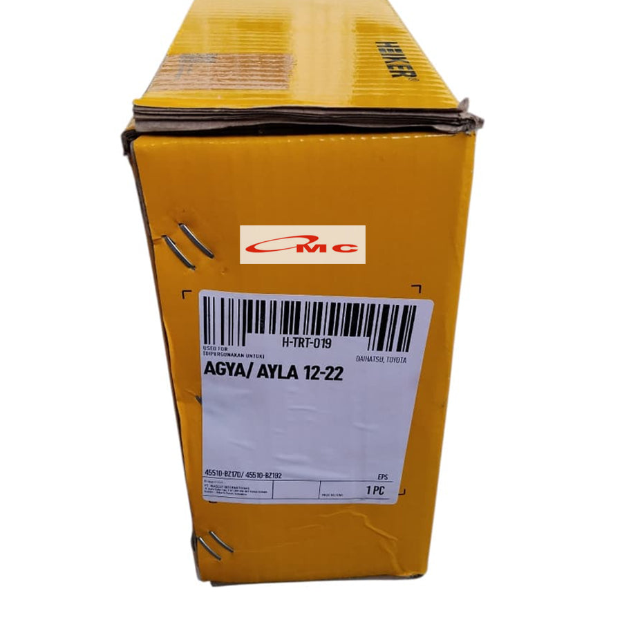 Power Rack Steering Assy Toyota Agya Ayla 1.0 1.2 H-TRT-019 Rek Stering Steer Stir Heiker Link As Power Steering