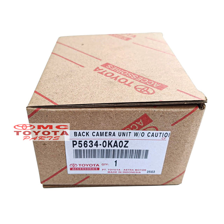 Kamera Mundur Innova Reborn Type V Fortuner GR Sport 2021 Up Original Toyota P5634-0KA0Z Kamera Parkir Belakang Back Camera Unit