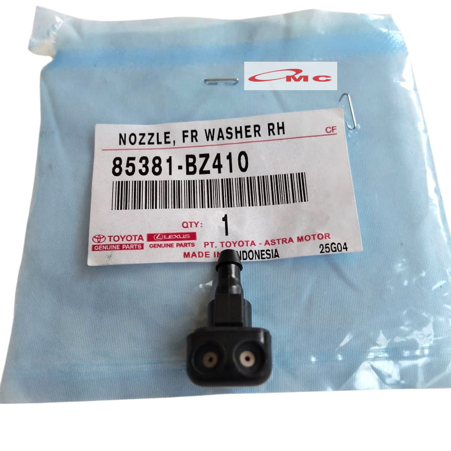 Wiper Nozzle Nozle Avanza Veloz 85381-BZ410 Original Toyota Nosel Air Wiper Semprotan Kaca Depan