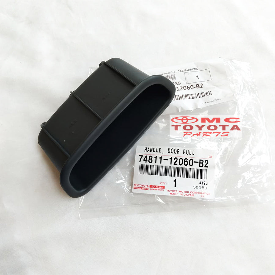 Pucket Wadah Coin Tempat Koin Handel Door Pull Corolla Great All New 74811-12060-B2 Original Poket Koin Gagang Pintu Tarik