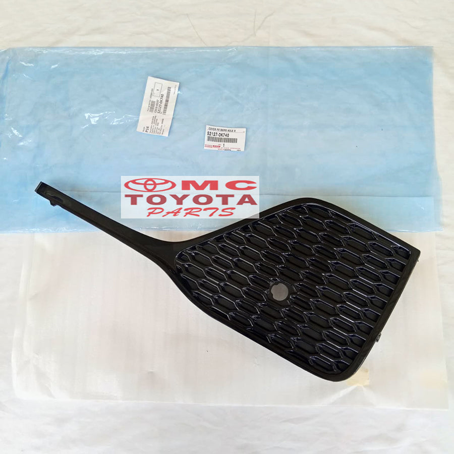 Cover Foglamp Fog Lamp Kanan Kiri Fortuner VRZ SRZ 2021-2022 Original 52127-0K740 / 52128-0K740